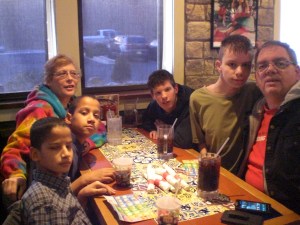 Ian's 16th Birthday dinner at Chili's 006