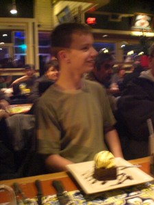 Ian's 16th Birthday dinner at Chili's 007