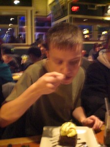 Ian's 16th Birthday dinner at Chili's 011