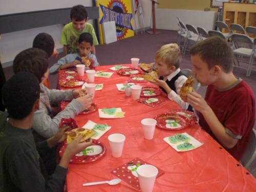 Church Homeschool Group Christmas Party 028